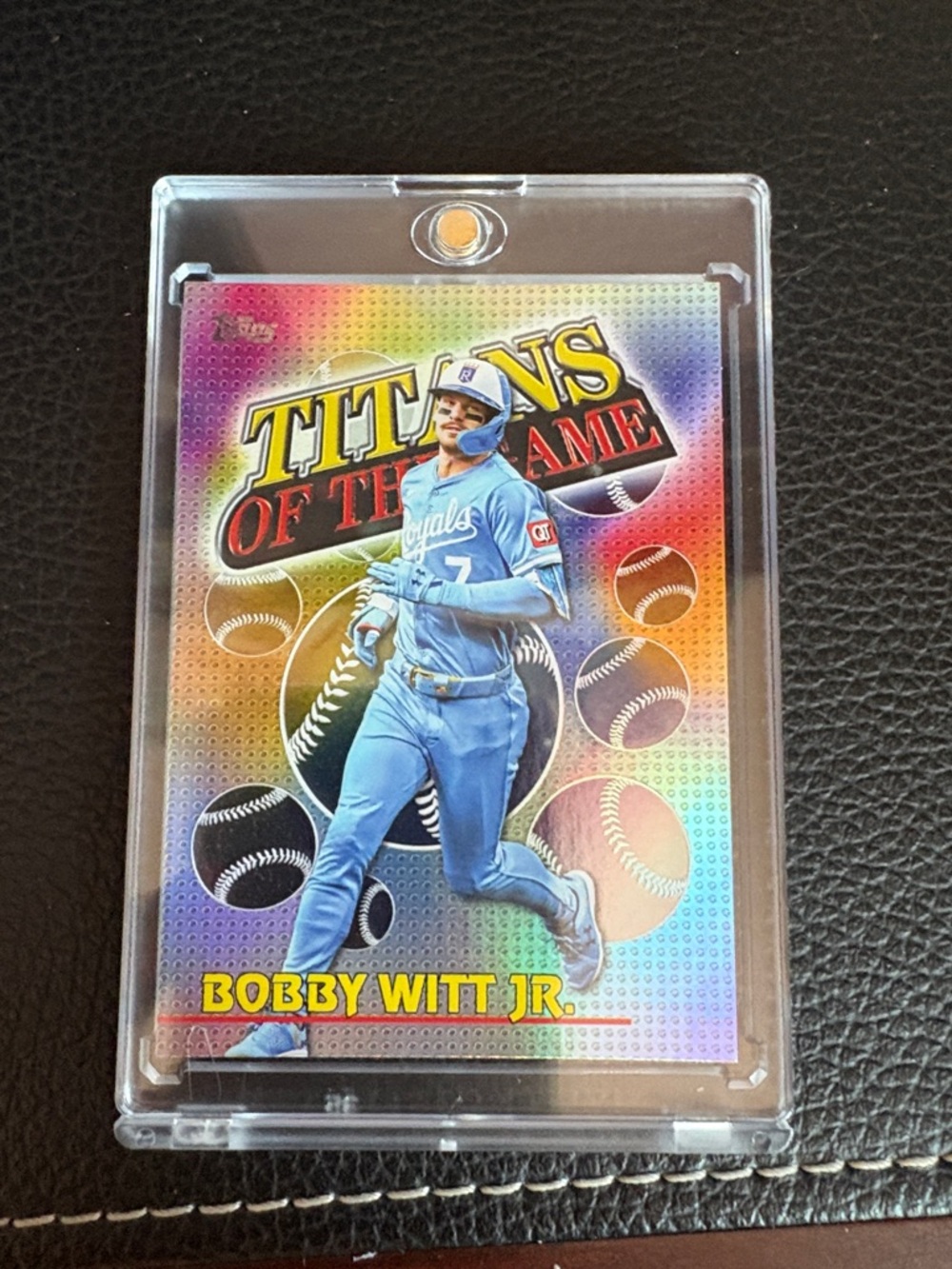 Topps 2026 Bobby Witt Jr. Titans of the Game Baseball Card